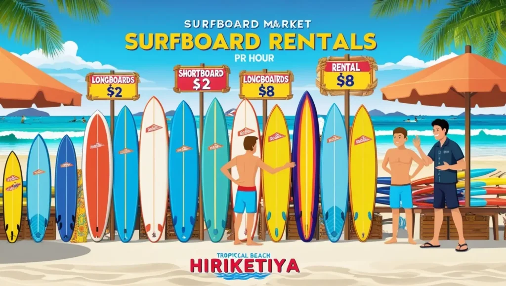 Tips for Renting a Surfboard at Hiriketiya Beach